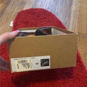 Christian Louboutin pillages Patent Leather Heels with Signature Red Soles